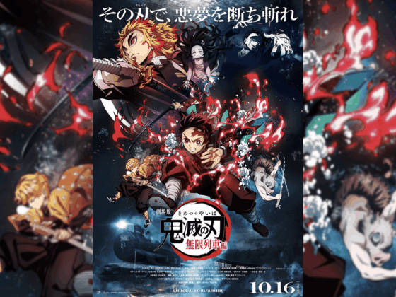Demon Slayer Kimetsu no Yaiba The Movie Mugen Train poster big