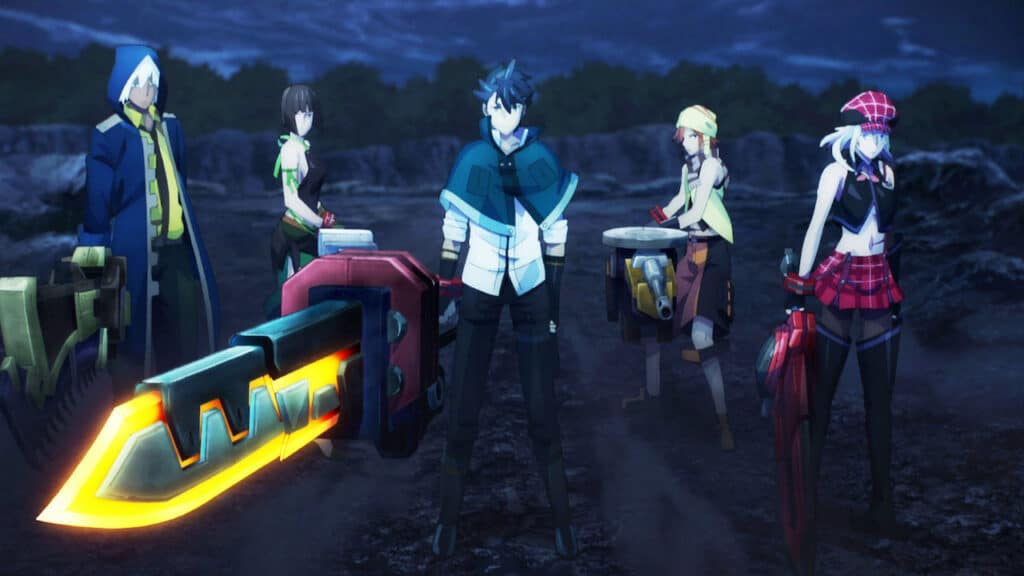 Dark Anime Series God Eater