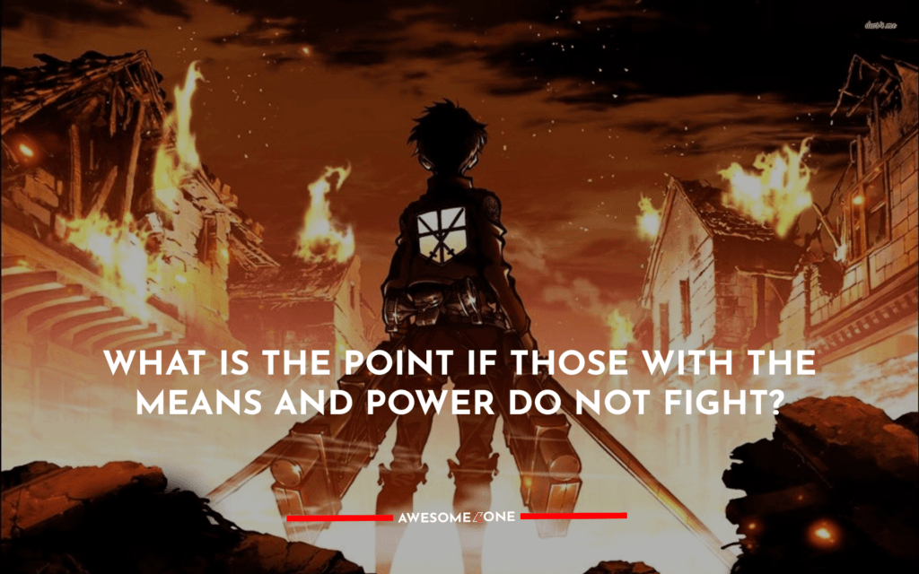 Attack On Titan Quotes