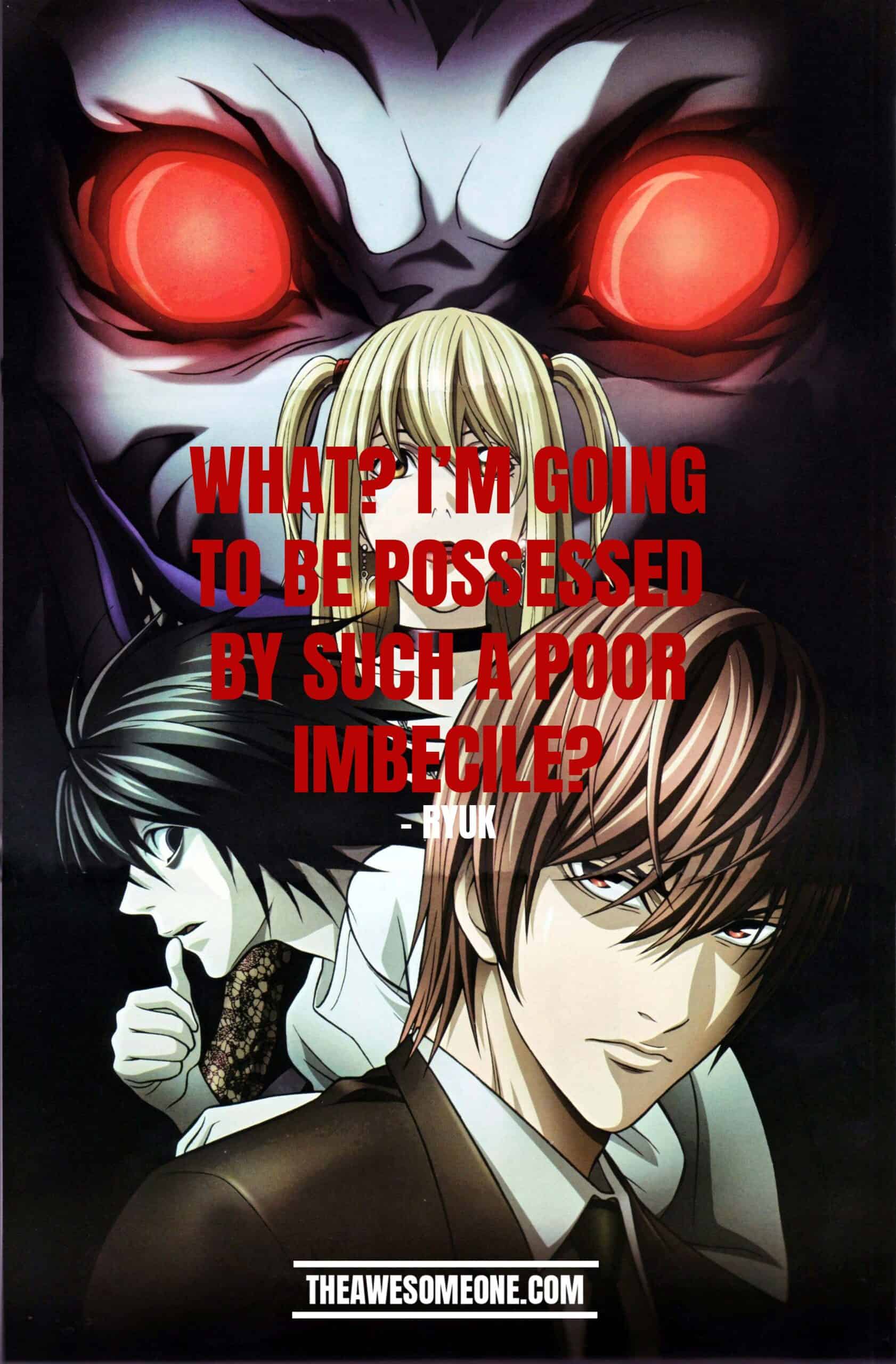 Death Note Quotes