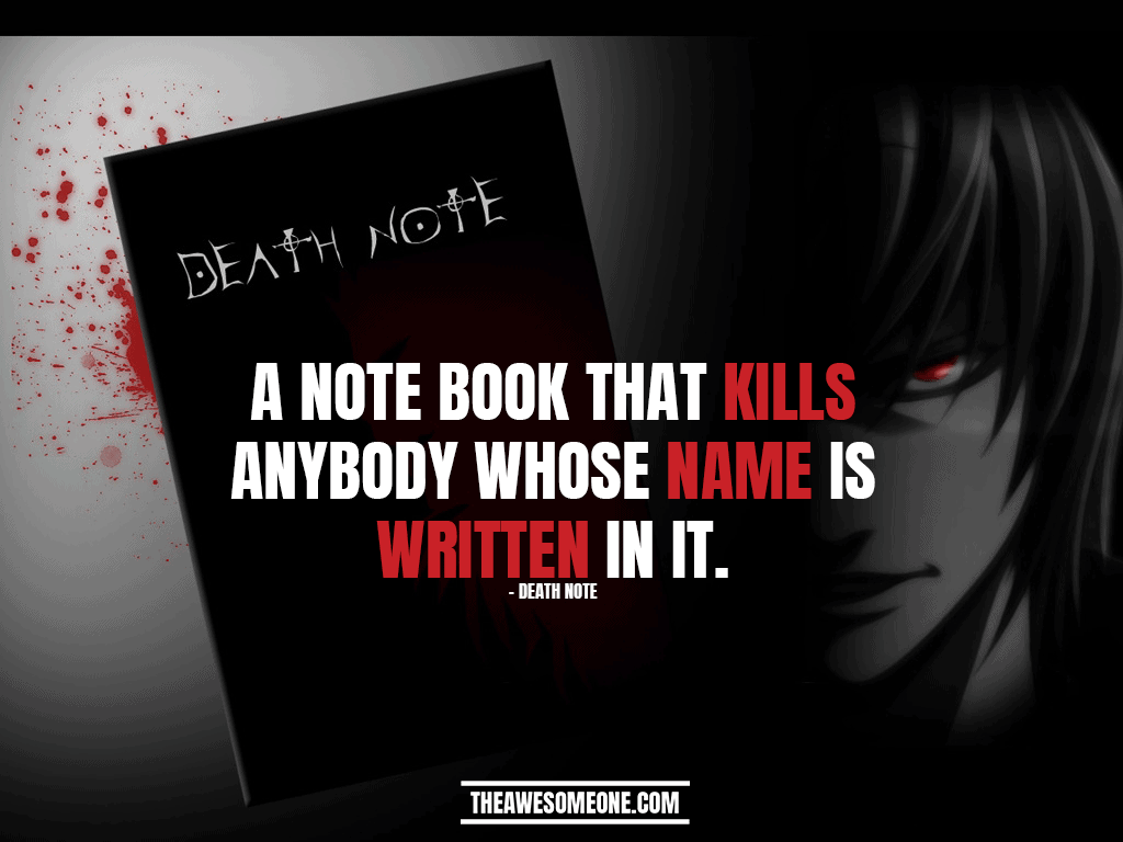 Death Note Quotes