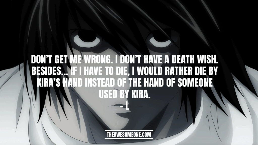 Death Note Quotes