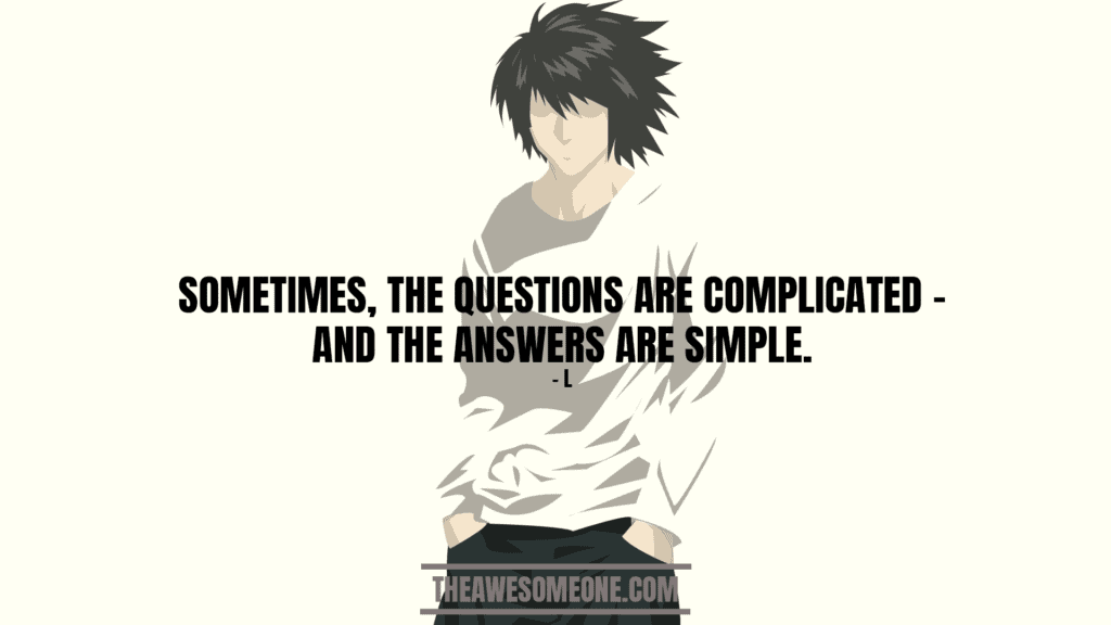 Death Note Quotes