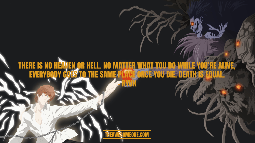 Death Note Quotes