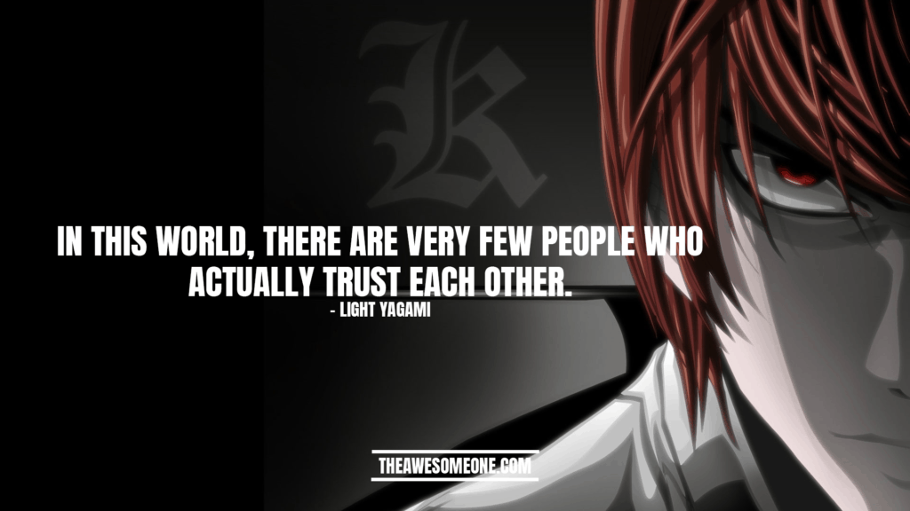 Death Note Quotes