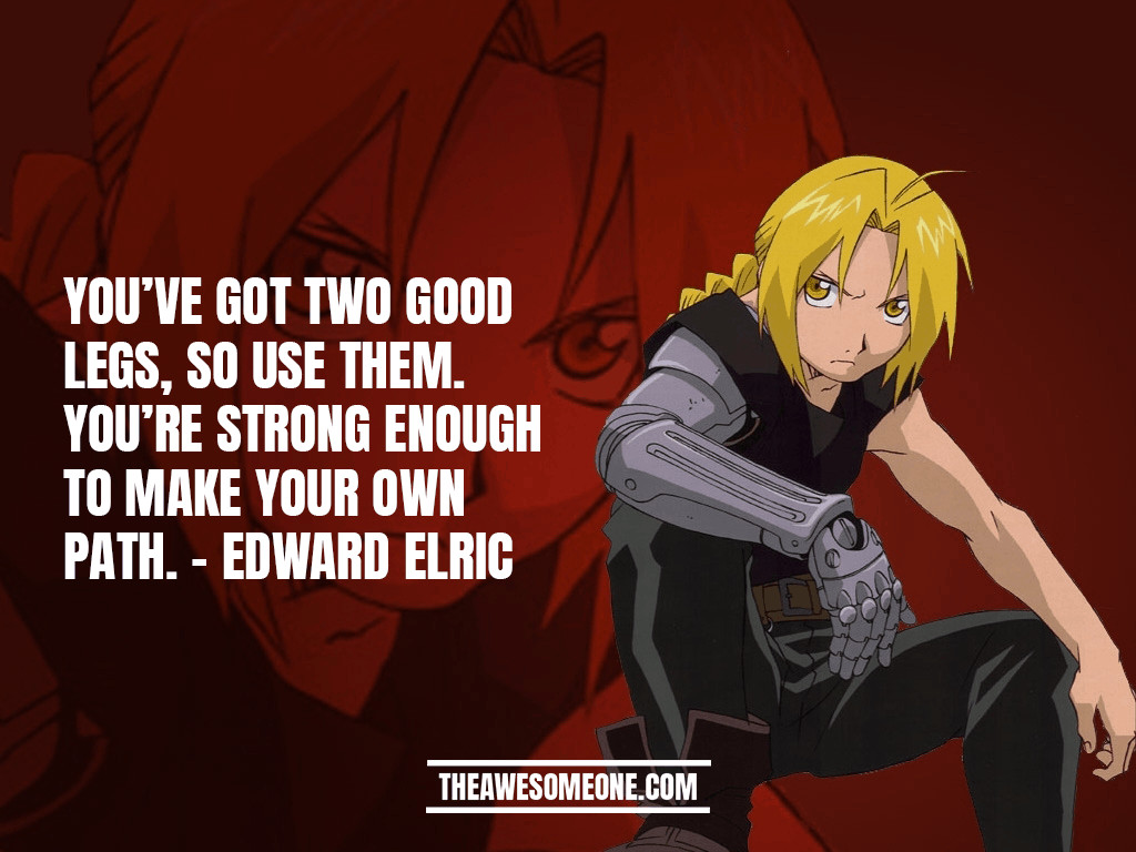 38 Meaningful Fullmetal Alchemist Quotes • The Awesome One