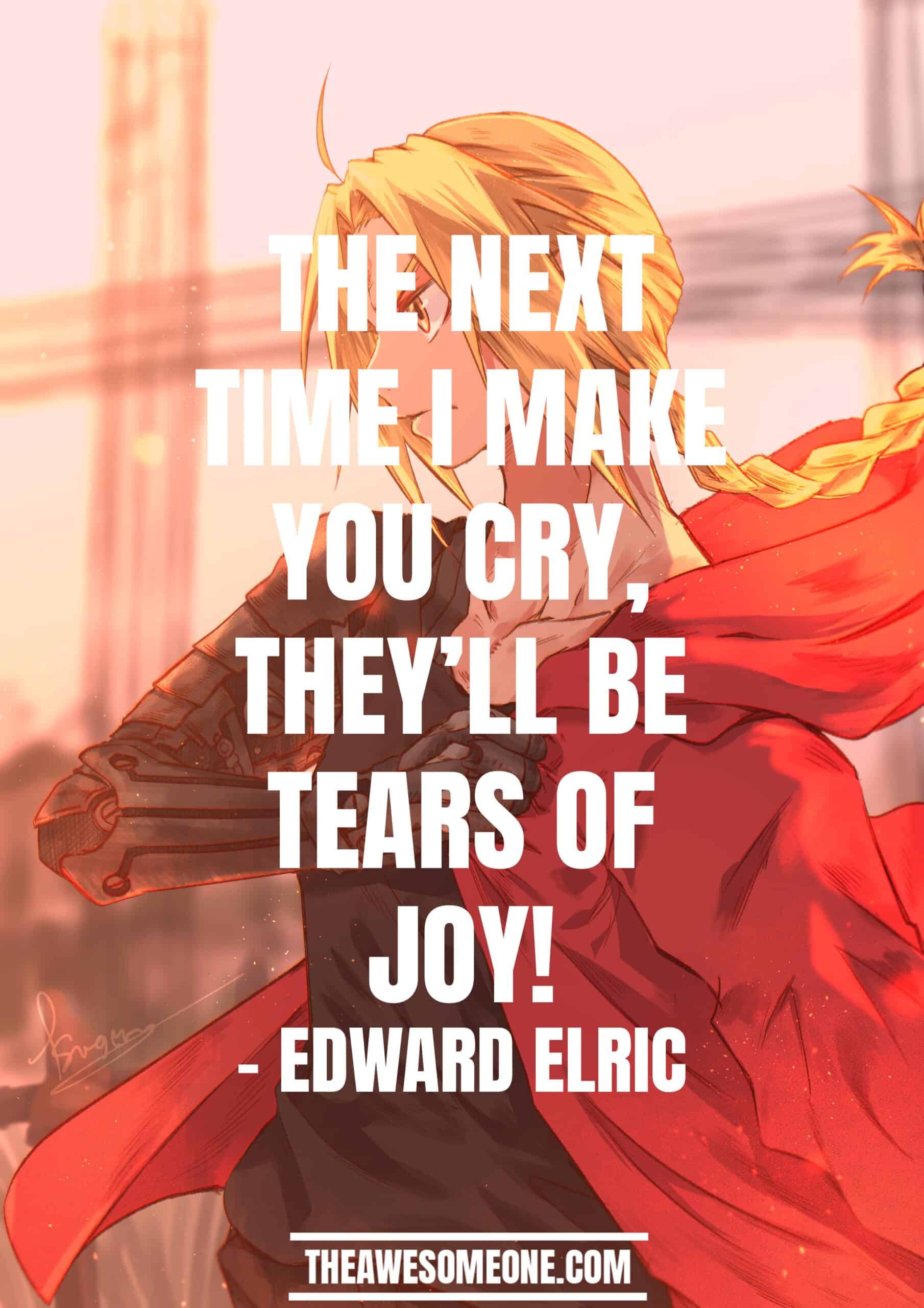 38 Meaningful Fullmetal Alchemist Quotes | The Awesome One