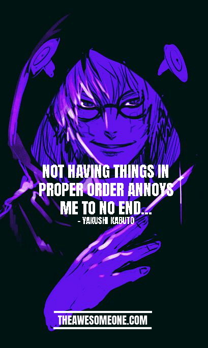 Kabuto Quotes