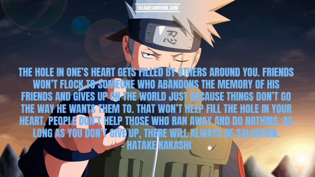 Kakashi Quotes