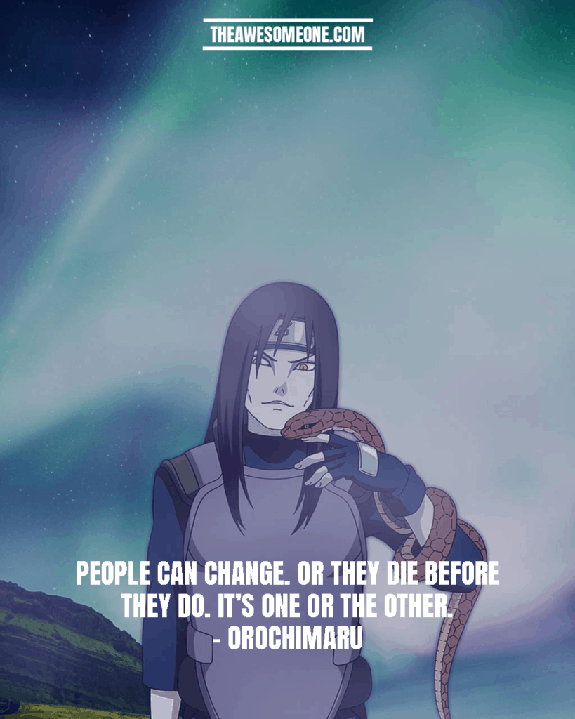 Orochimaru Quotes