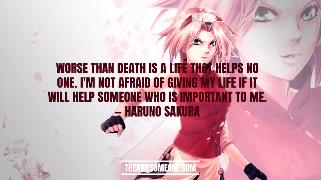 Sakura Quotes