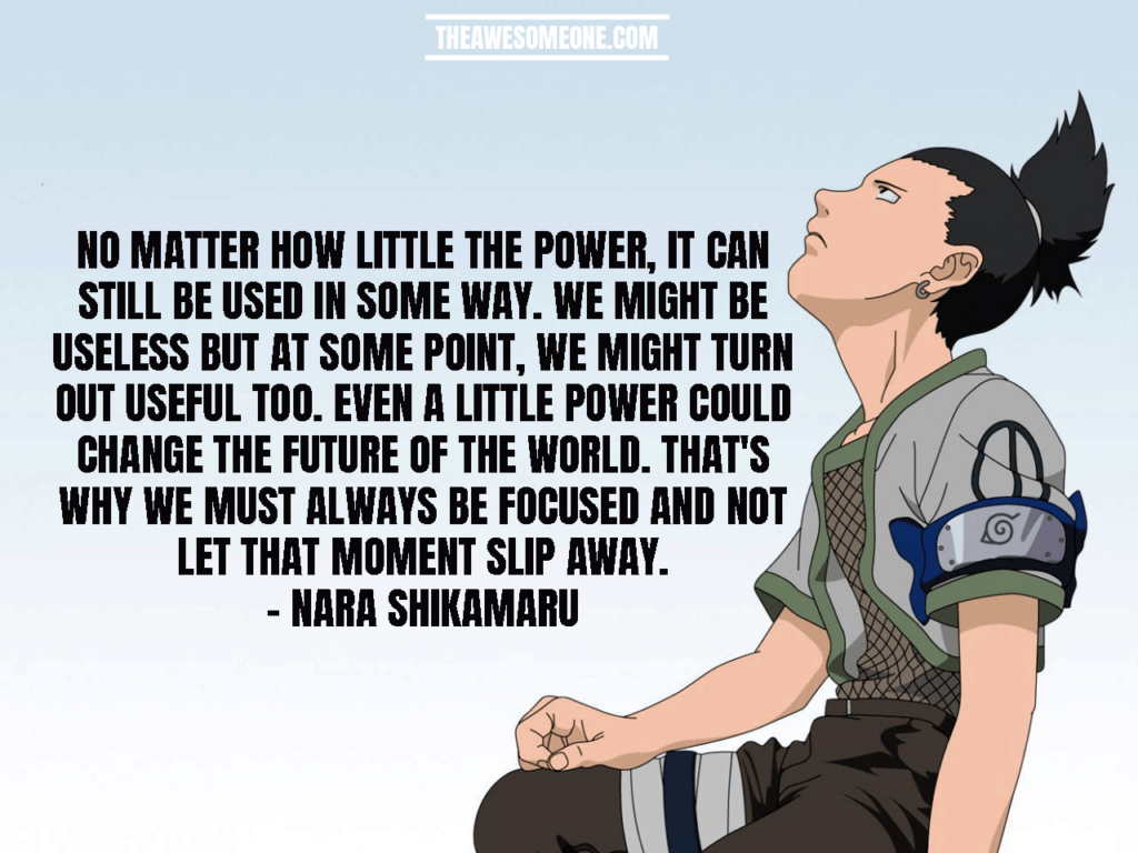 Shikamaru Quotes