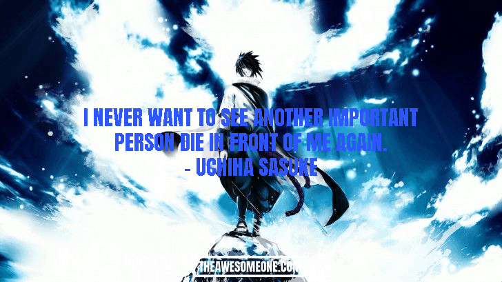 Sasuke Quotes