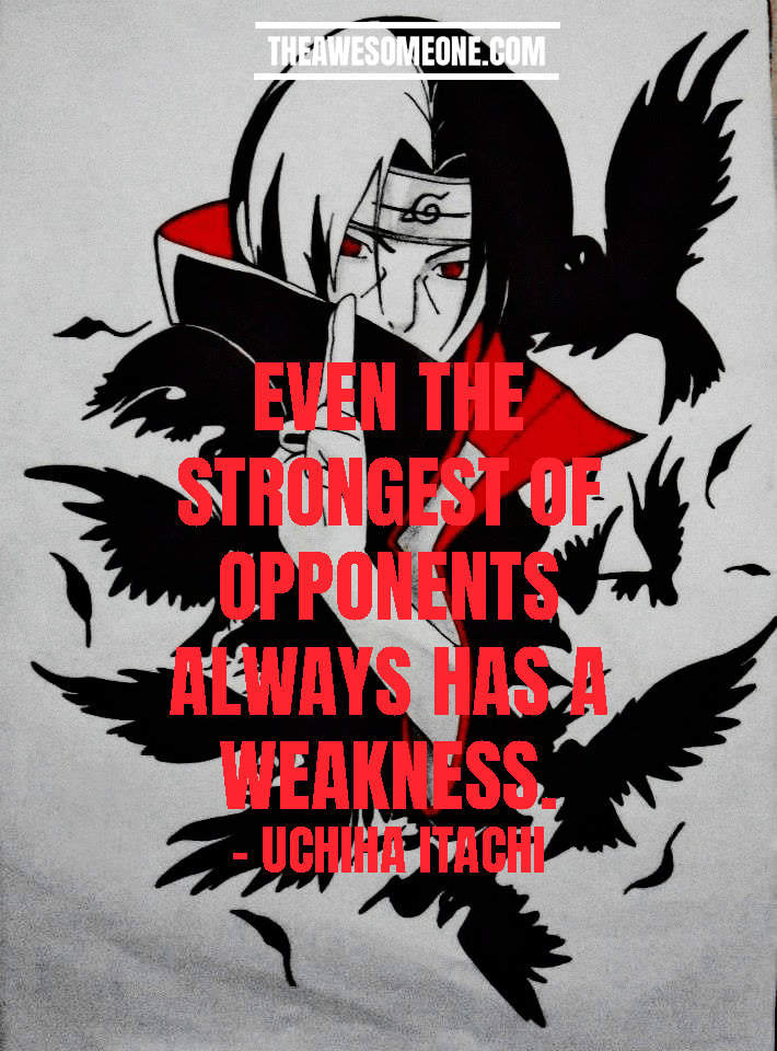 Itachi Uchiha Quotes