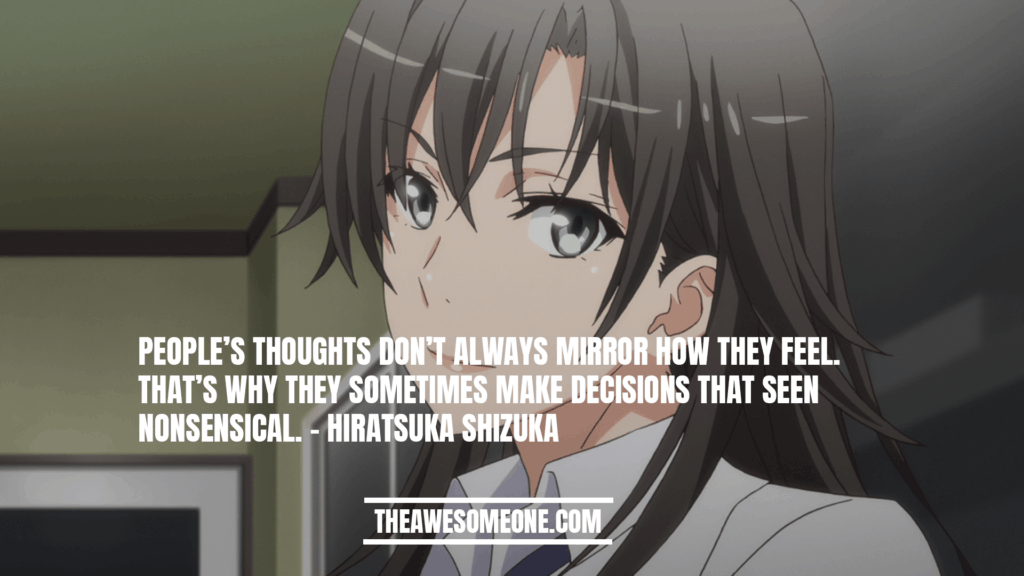 Hiratsuka Shizuka Quotes