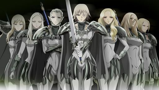 Dark Anime Series Claymore