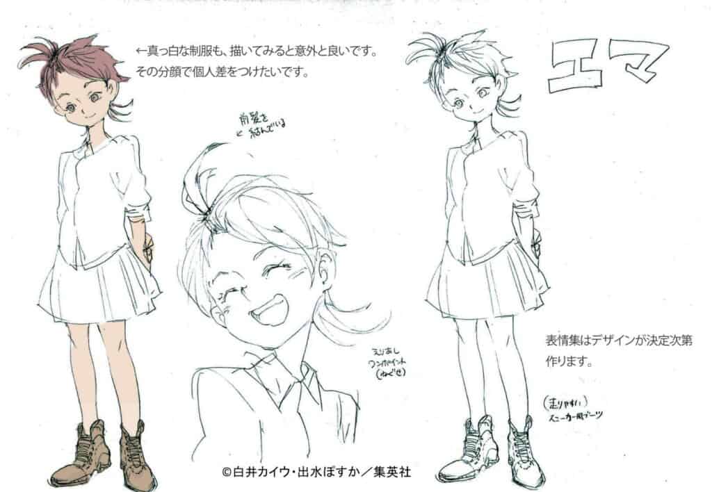 The Promised Neverland Sketches 