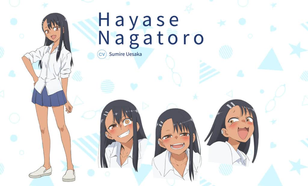 Character Visuals and Cast Hayase Nagatoro