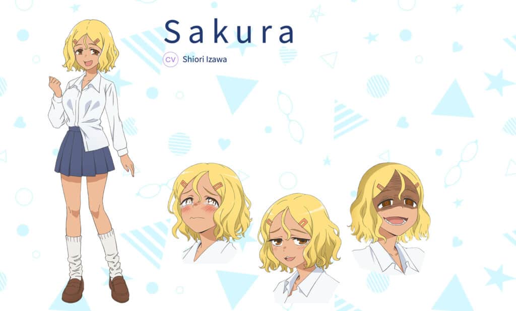 Character Visuals and Cast Sakura