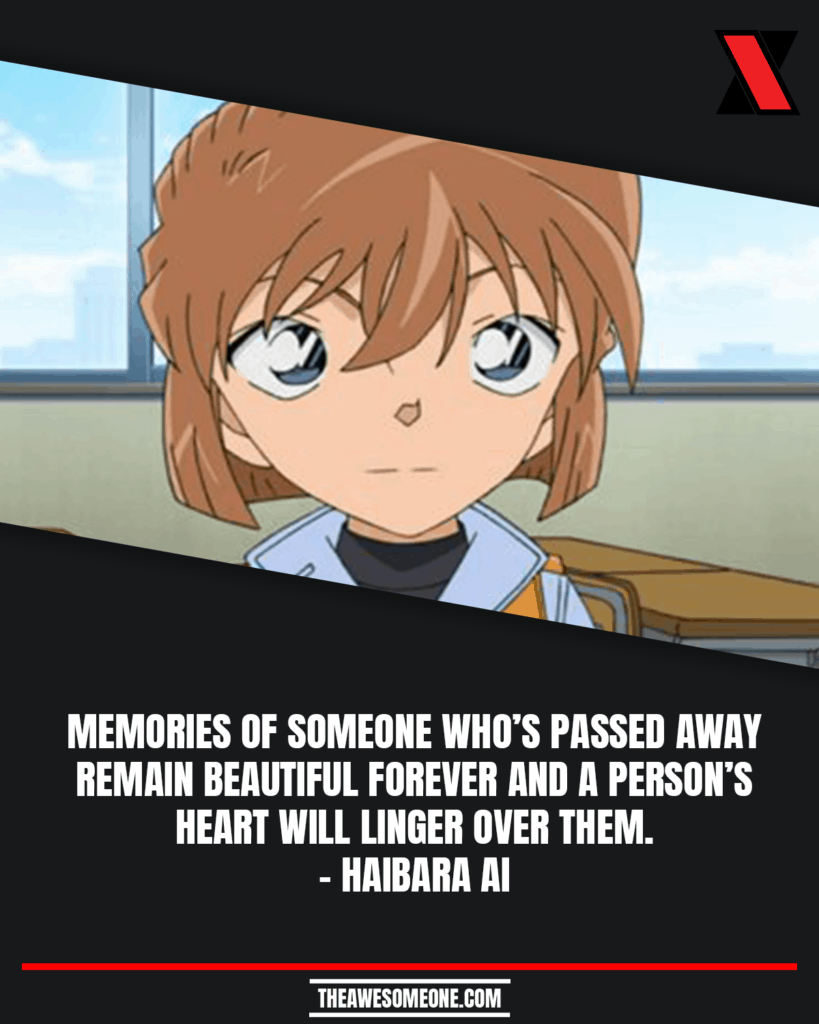 Detective Conan Quotes Haibara Ai