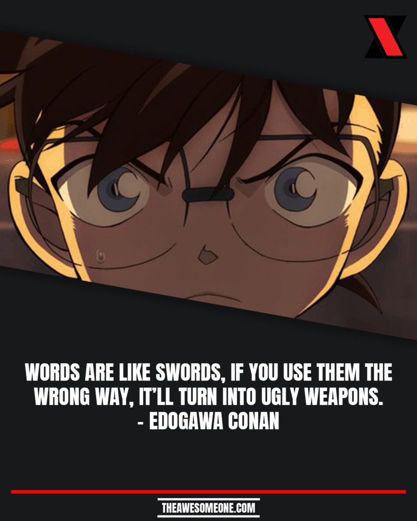 Detective Conan Quotes Edogawa Conan