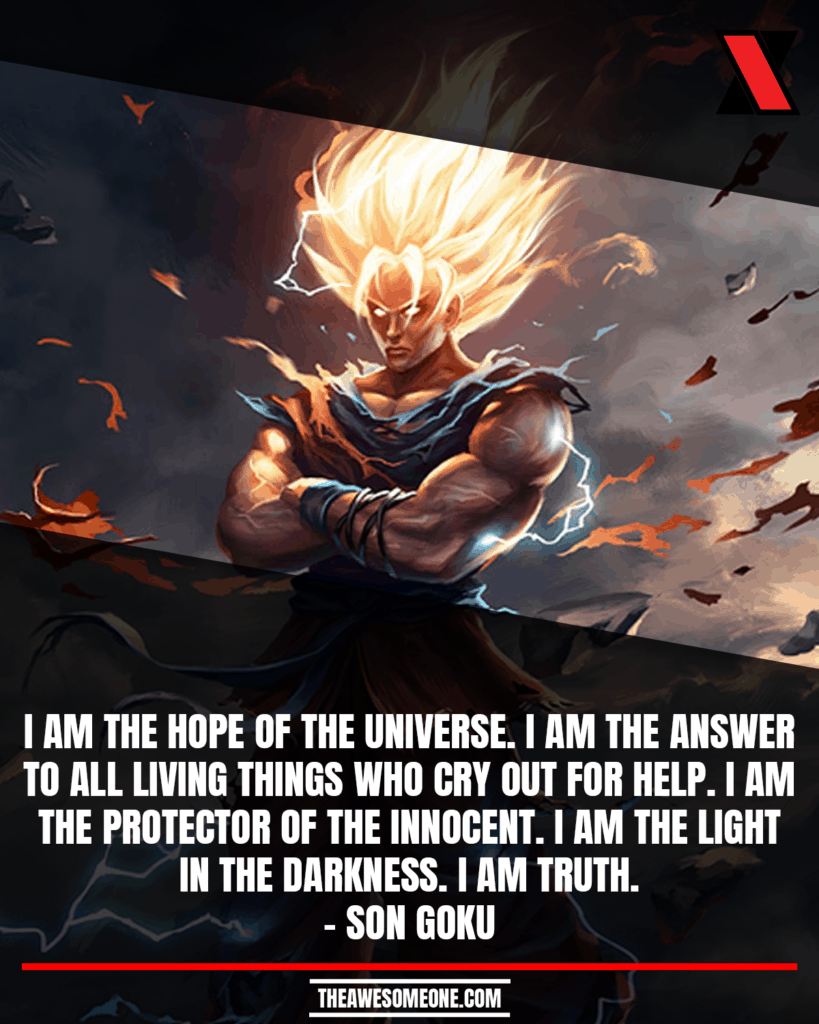Dragon Ball Z Quotes Son Goku