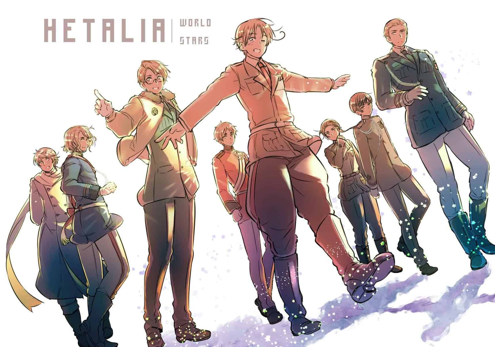 Hetalia World Stars Anime Release Date Teaser The Awesome One