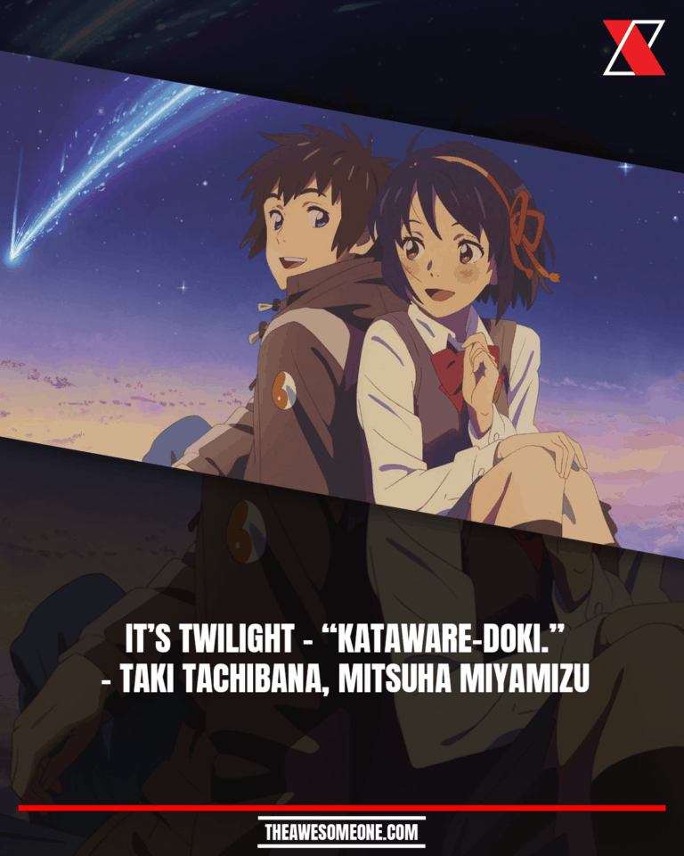 19 Kimi No Na Wa Quotes | Your Name Quotes – The Awesome One