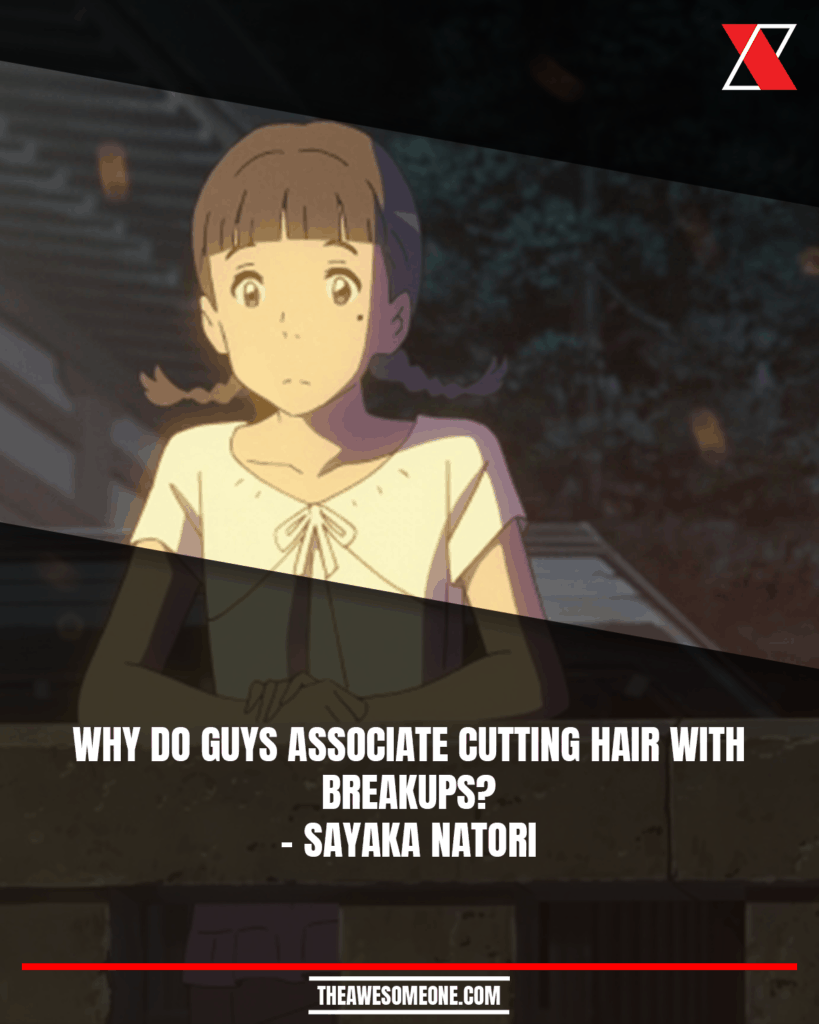 Your Name Quotes Sayaka Natori