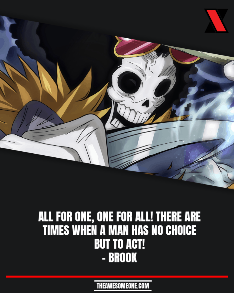 One Piece Quotes Brook