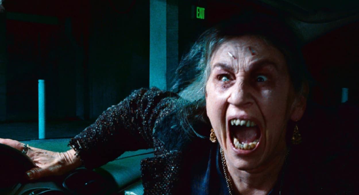 scariest old granny in horror movies